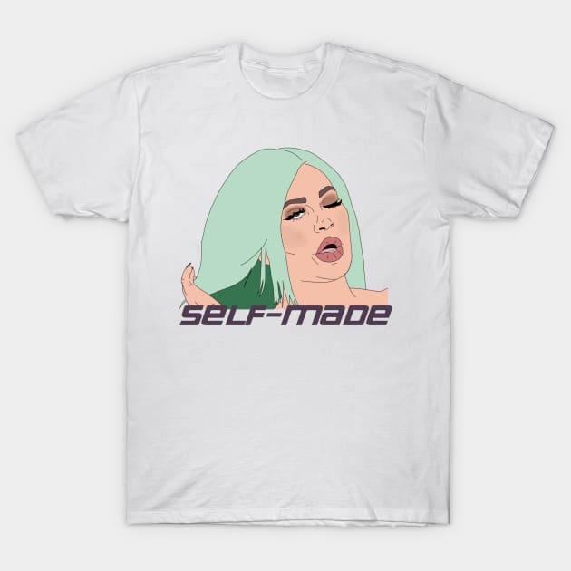 Kylie Jenner Eye Roll T-Shirt by Shrugs Not Hugs